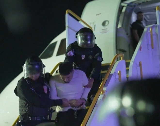 Trump deportó a venezolanos a El Salvador