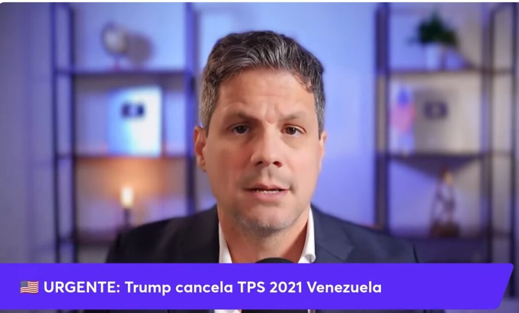 El gobierno cancela el TPS de 2021 para venezolanos