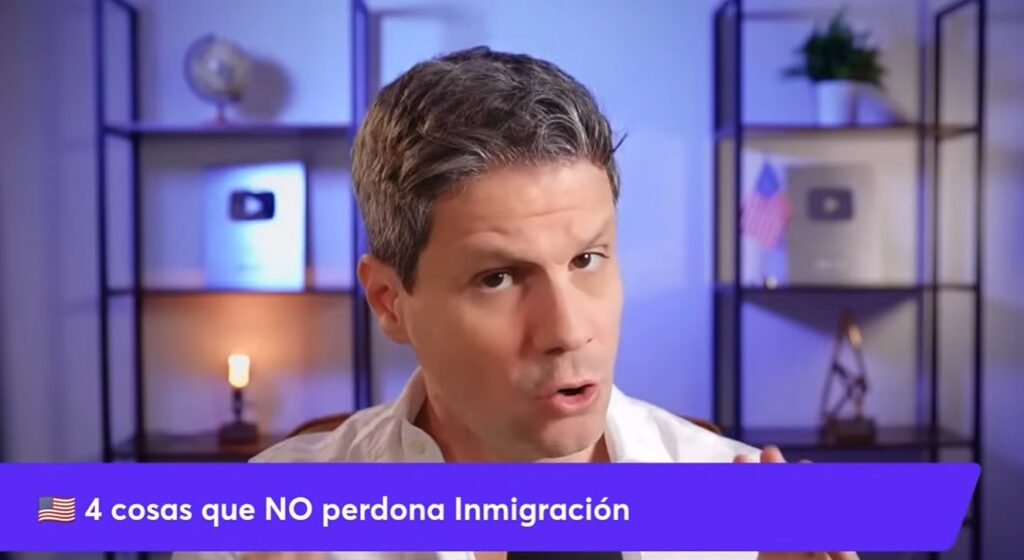 Las cuatro cosas que inmigración no perdona