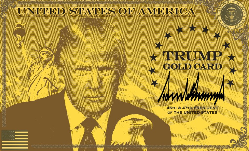 El gobierno lanza la Tarjeta Dorada de Trump